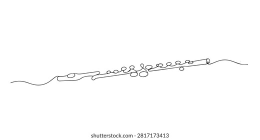 Single line abstract orchestral