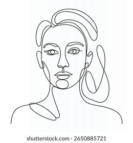 Single Line Art with  continuous Motion