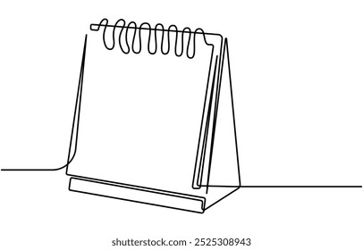 desenho contínuo do calendário da tabela da arte da linha única ilustrações e vetores do desenho contínuo, calendário da tabela em uma linha símbolo do desenho contínuo do vetor memorável do esboço do dia da data e do evento