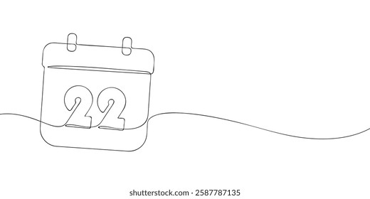 A single line drawing of a media player file. Continuous line media file icon in color. One line icon. Vector illustration.