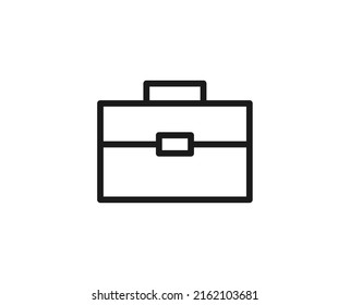 Single line icon of case. High quality vector illustration for design, web sites, internet shops, online books etc. Editable stroke in trendy flat style isolated on white background 