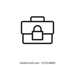 Icono de una sola línea de mayúsculas y minúsculas. Ilustración vectorial de alta calidad para el diseño, sitios web, tiendas de internet, libros en línea, etc. Accidente editable en estilo plano a la moda aislado en fondo blanco 