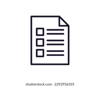 Icono de una sola línea de archivo en fondo blanco aislado. Gran calidad editable de golpe para aplicaciones móviles, diseño web, sitios web, tiendas en línea, etc. 