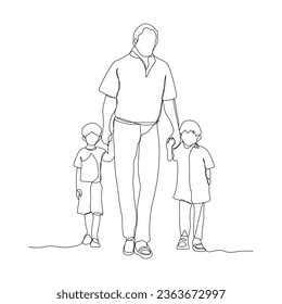 Madre de una sola línea abraza a su bebé dibuja ilustraciones vectoriales de personas