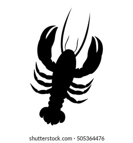 single lobster icon image 