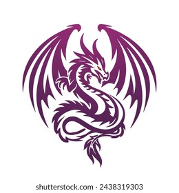 Diseños de Dragon Warrior con logotipo único