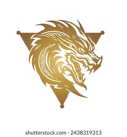 Diseños de Dragon Warrior con logotipo único