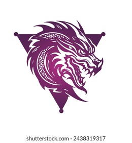 Diseños de Dragon Warrior con logotipo único