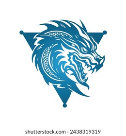 Diseños de Dragon Warrior con logotipo único