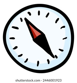 Icono de Doodle de Brújula de Mariners