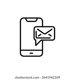 SINGLE MESSAGE ICON, message icon.