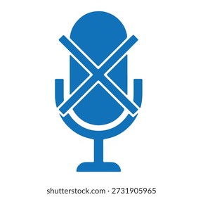 A single microphone icon displays a muted status.