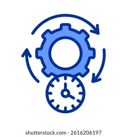 Single Minute Exchange Of Die Icon Element For Design