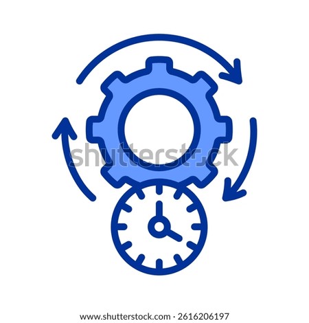 Single Minute Exchange Of Die Icon Element For Design
