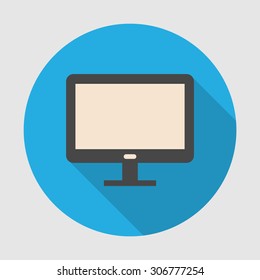 Single monitor icon