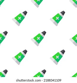 Single ointment pattern. ointment concept. flat trendy Vector seamless Pattern, background, wallpaper