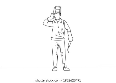 260 Line drawing welders Images, Stock Photos & Vectors | Shutterstock