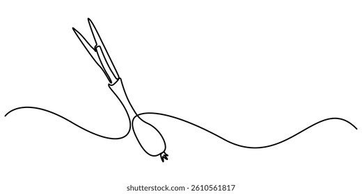 Single one line drawing whole healthy freshness organic leek for plantation logo identity. Fresh ingredient concept for vegetable icon, Leeks, fresh onion stalk vector illustration, background. One.
