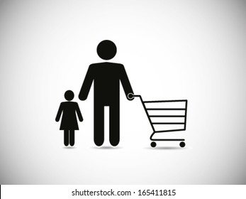 Single Parent Shopping
