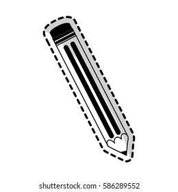 single pencil icon image 