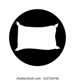 single pillow icon image 