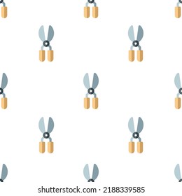 Single scissors pattern. scissors concept. flat trendy Vector seamless Pattern, background, wallpaper