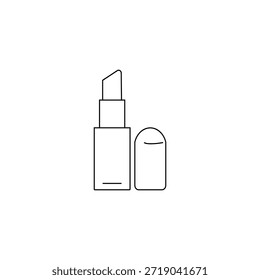 Single simple icon of Lipstick