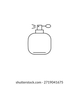 Einfaches Symbol von Parfum