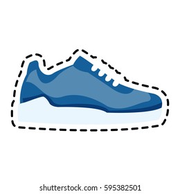 single sneaker icon image 