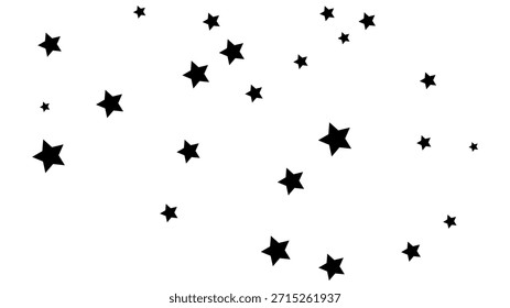 Single Starburst Firework Element On White Background