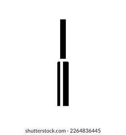 single strand wire glyph icon vector. single strand wire sign. isolated symbol illustration
