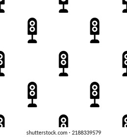 Single Traffic light pattern. Traffic light concept. filled trendy Vector seamless Pattern, background, wallpaper