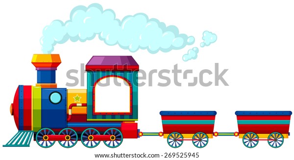 Single Train Ride No Passenger Stock Vector (Royalty Free) 269525945 ...