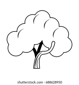 single tree icon image 