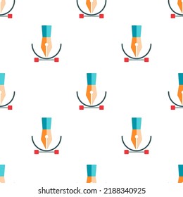 Single vector pattern. vector concept. flat trendy Vector seamless Pattern, background, wallpaper