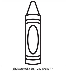 Single Wax Crayon Stick