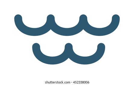 Single weather icon cloud with snow storm meteorology winter element