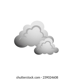 Single weather icon - Clouds