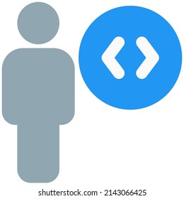single of worker peers joining the workforce of coding