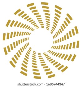 Single-colored,monochrome twirl, swirl. Shape with rotation, spin, spiral distortion. Helix, volute and twine design element