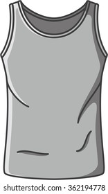 Singlet doodle illustration design