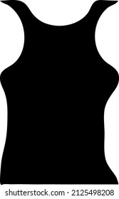 Singlet Icon. Underwear Symbol - Vector..eps