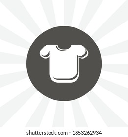 singlet isolated solid vector icon on white background