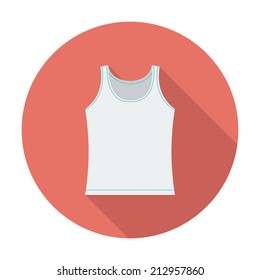 Singlet. Single flat color icon. Vector illustration.