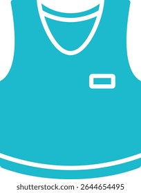 Ícone do vetor de singlet. Pode ser usado para impressão, aplicativos móveis e da Web.