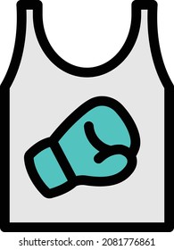 singlet vector illustration isolated on a transparent background . colour vector icons for concept or web graphics.
