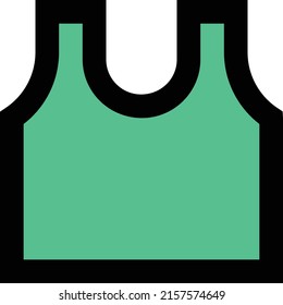 Singlet Vector illustration on a transparent background.Premium quality symmbols.Stroke vector icon for concept and graphic design.