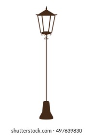 singular Park lighting with lamp