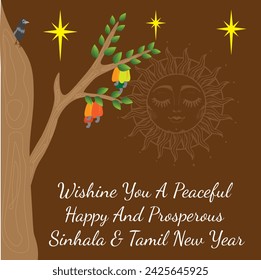 Sinhala and Tamil New Year Sun