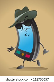Sinister Cell Phone Character